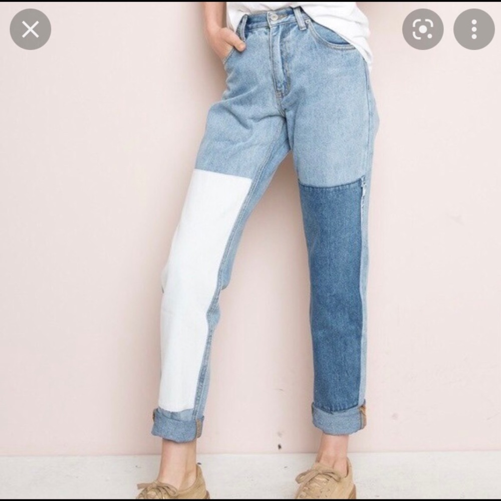 Brandy Melville Patch Jeans